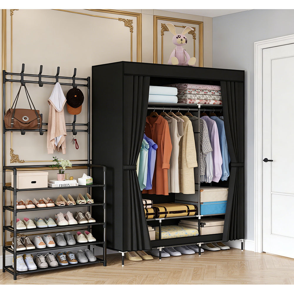 Kit 2 Guarda-Roupa + Sapateira : Organize Seu Quarto e Entrada com Praticidade