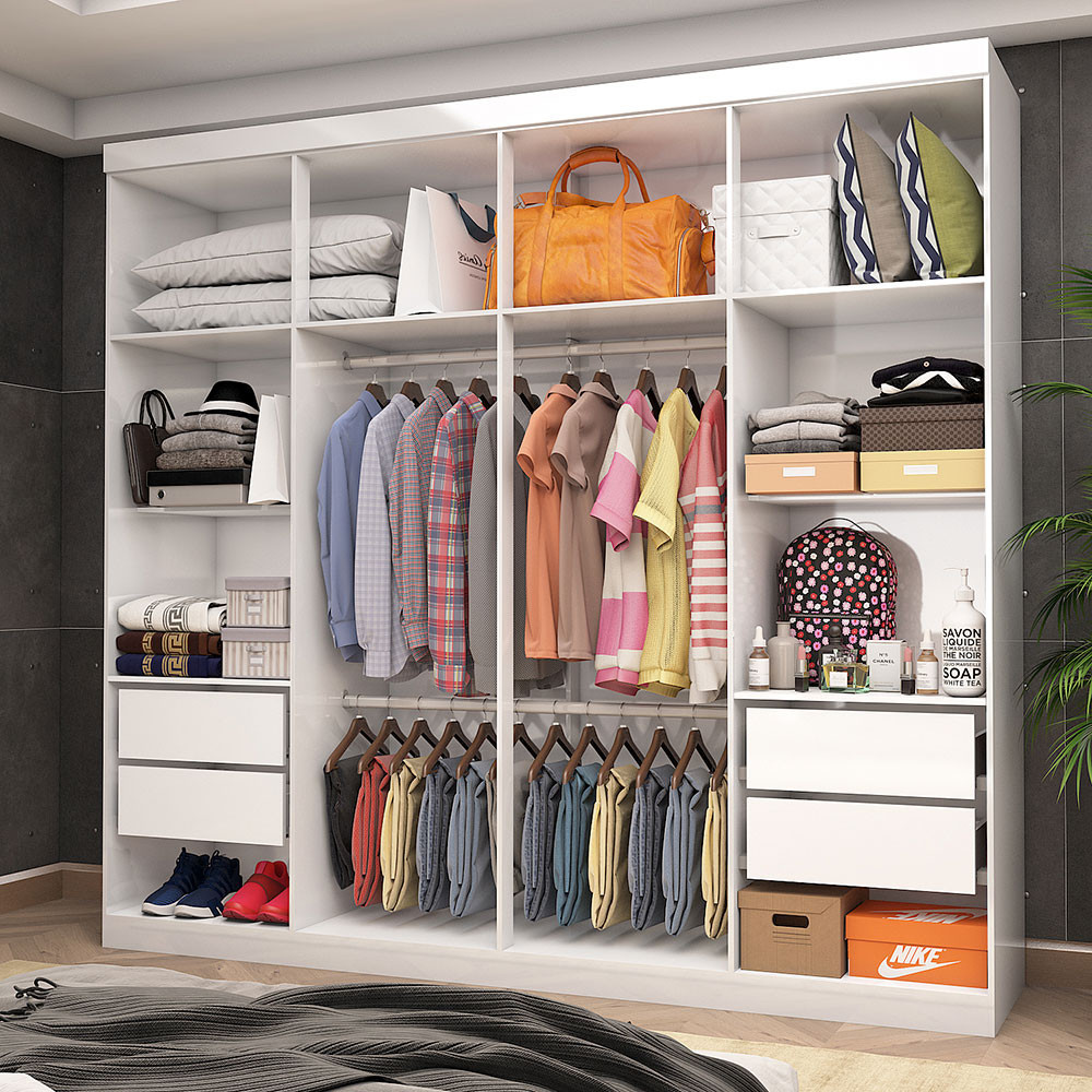 Closet Casal Rubi 4 Gavetas