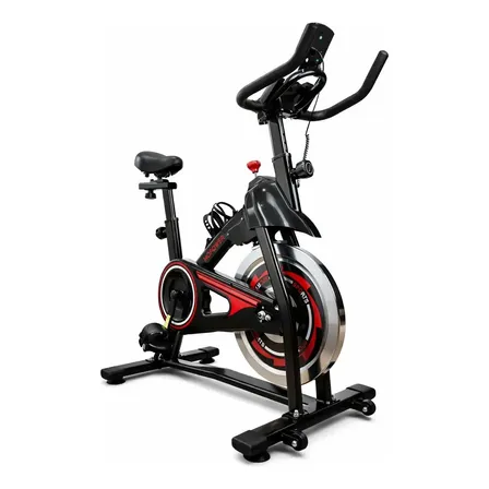 Bicicleta Ergométrica Spinning Fitness Academia 13kg Inércia Preto 1.2v