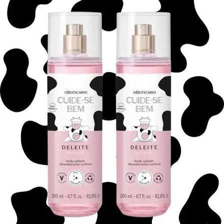 BODY SPLASH DELEITE: Deixe o rastro da sobremesa mais desejada do Boticário.