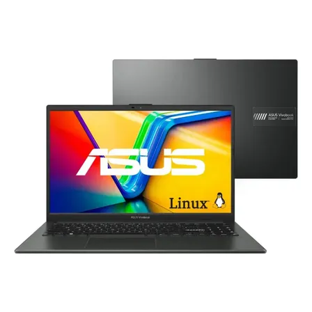 Notebook Asus Vivobook Go 15 Amd Ryzen 5 7520u 16gb 512ssd Mixed Black Preto