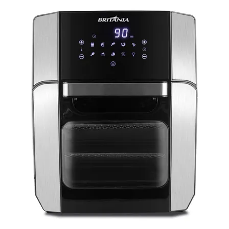Fritadeira Air Fry Oven Bfr2100p 12 Litros 1800w Britânia Preto 127v