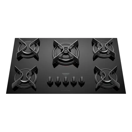 Cooktop 5 Bocas Dako Supreme Com Tripla Chama Preto Bivolt Preto 127/220v