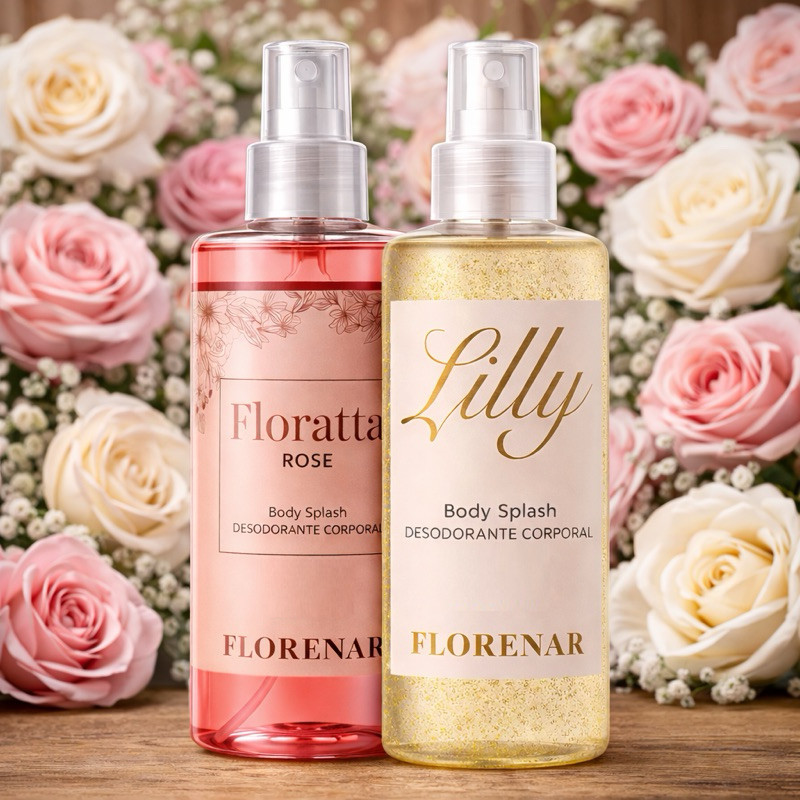 Body Splash Encanto Lily + Florata Rose Feminino