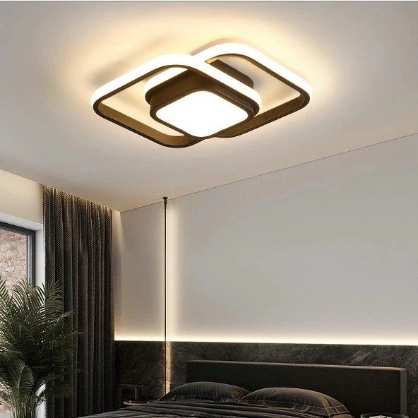Luminária De Teto Plafon Led Moderna Lustre para Corredor Sala Quarto Cozinha~