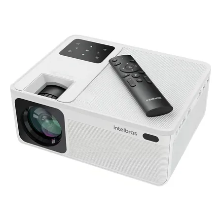 Projetor pfl5211 full Hd 5200lm branco Intelbras 127/220v