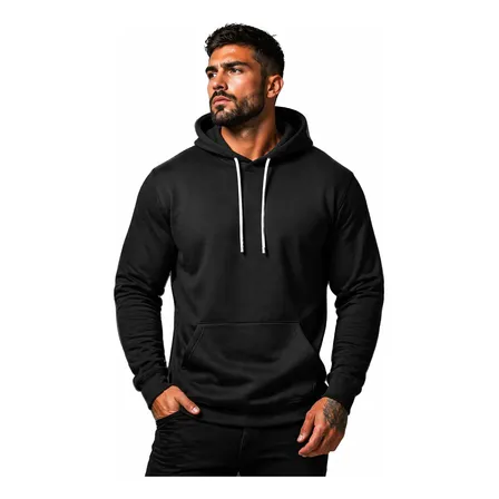 Blusa Moletom Canguru Liso Básico Premium Várias Cores