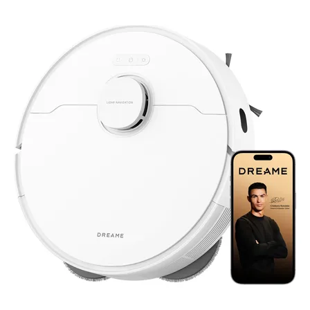 Dreame L40 Robô Aspirador E Passa Pano, 13000 Pa, Bivolt Branco 127/220v