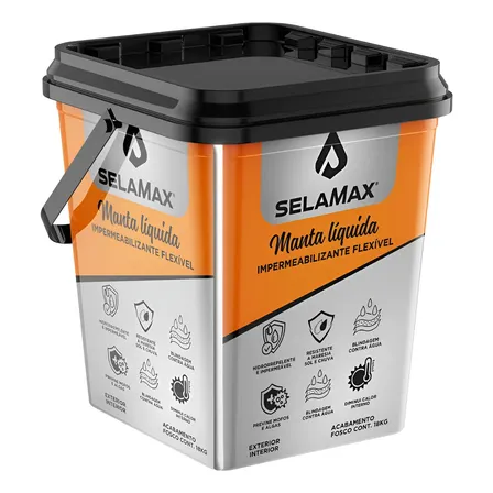 Tinta Emborrachada P/telhas 18kg Impermeabiizante Poredoso