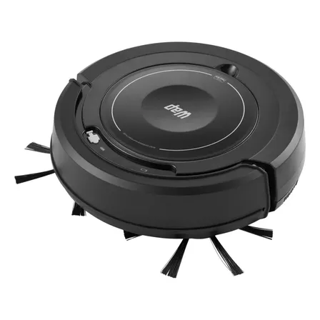 Robô Aspirador de Pó WAP ROBOT W100 - 3 em 1 Varre Aspira e Passa Pano, Sensor Antiqueda e de Impacto,