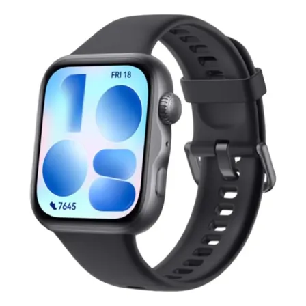 Smartwatch HUAWEI WATCH FIT 5 AMOLED de 182" Design Leve Mini Treino Bateria com Até 10 Dias 64 GB Gerenciamento Avançado da Saúde Monitor do Sono SpO2 GPS Compatível com iOS e Android Preto