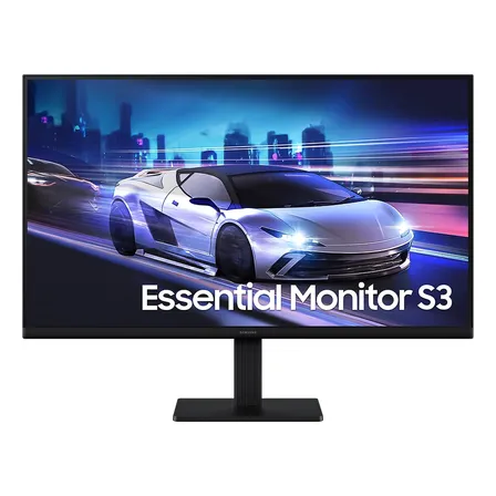 Monitor Gamer Samsung Essential S3, 24" FHD, 120 Hz, HDMI, Preto
