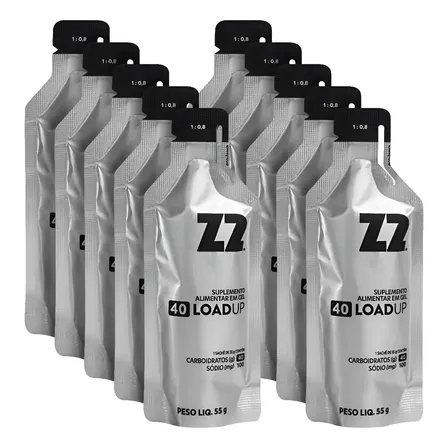 Energy Gel Z2 Original 40 Carb Box 10uni Sachê 55g Original