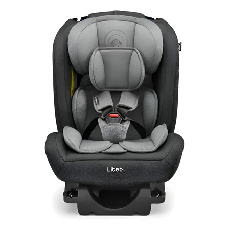 Cadeira De Carro All Stages 2.0 Isofix 0-36kgs Cinza Litet