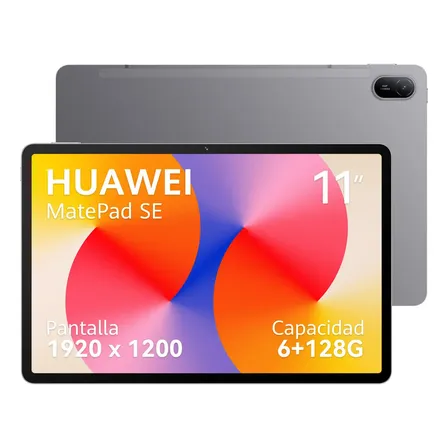 Tablet Huawei MatePad SE 11 de 11,5" Wi-Fi 128 GB com 6 GB RAM HarmonyOS Cinza