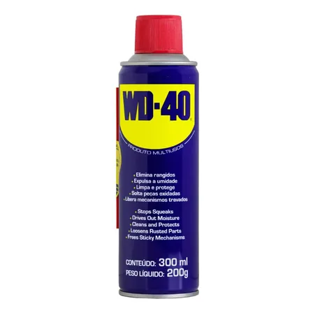 Wd40 Spray Multiusos Desengripa Lubrifica 300ml Azul