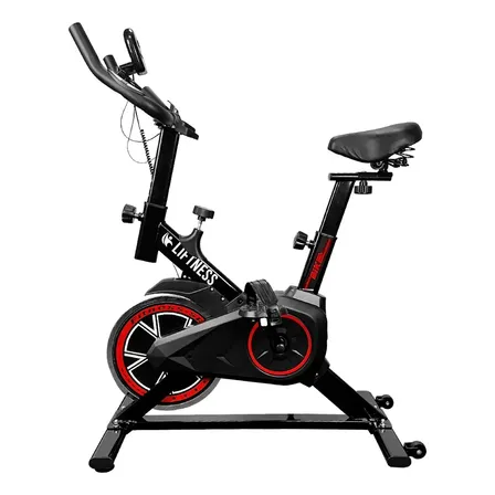 Bicicleta Ergométrica Spinning X11 Cor Preto/vermelho