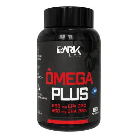 Omega Plus 120 Cápsulas Ômega 3 Dark Lab