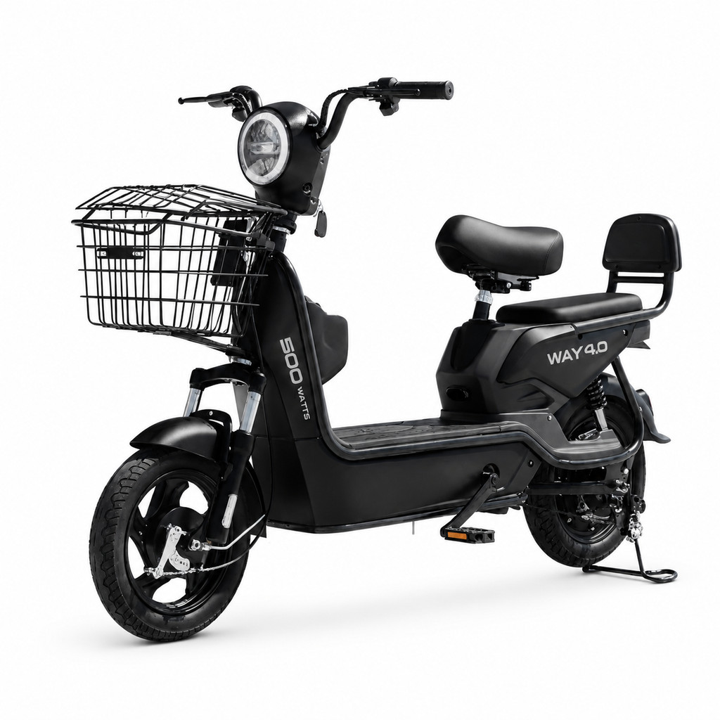 Bicicleta Elétrica Scooter Mova Way 4.0 500w 48v Lítio