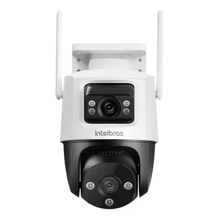 Câmera Externa Wi-fi 3mp 360° Im9+ Full Color Com SD 64gb Intelbras