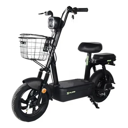 Bicicleta Scooter Elétrica Xplore 48v/ 12ah 500w Sem Cnh Preto