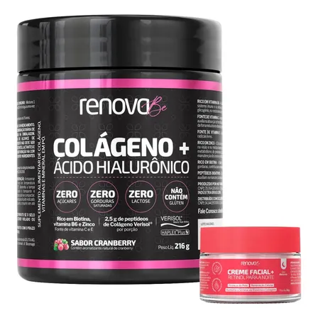 Colágeno Renova Be com Verisol e Ácido Hialurônico