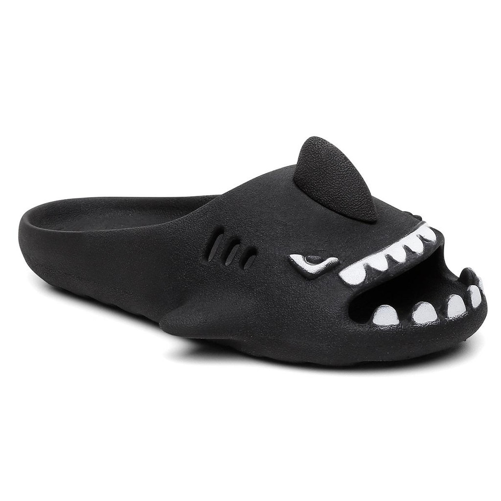 Chinelo Infantil Slide Sharky Fun Tubarao Divertido